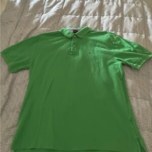 Tommy Hilfiger Green Polo Shirt Classic Style